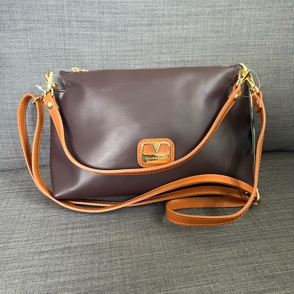 NWT VALENTINA CROSSBODY SHOULDER BAG CLUTCH